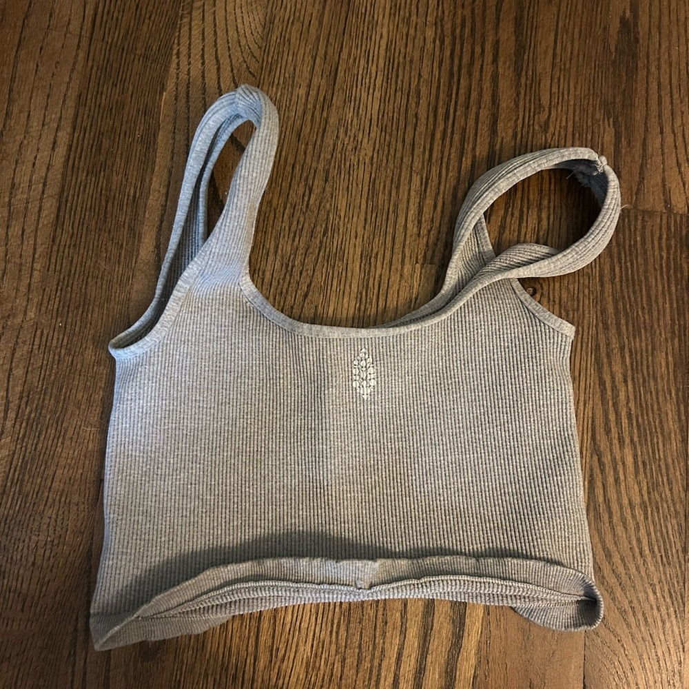 FP Movement by Free People Gray Tank Top